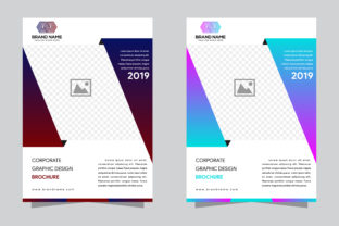 Cover Design Gradient Pink Blue: Modern Templates for Business Creativity