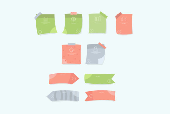 Enhance Organization and Creativity with Sticky Notes Boards Infographics