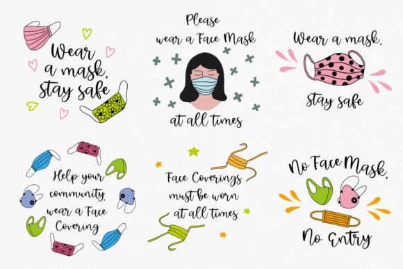 Face Masks Infographics: A Visual Guide to Understanding and Using Face Coverings